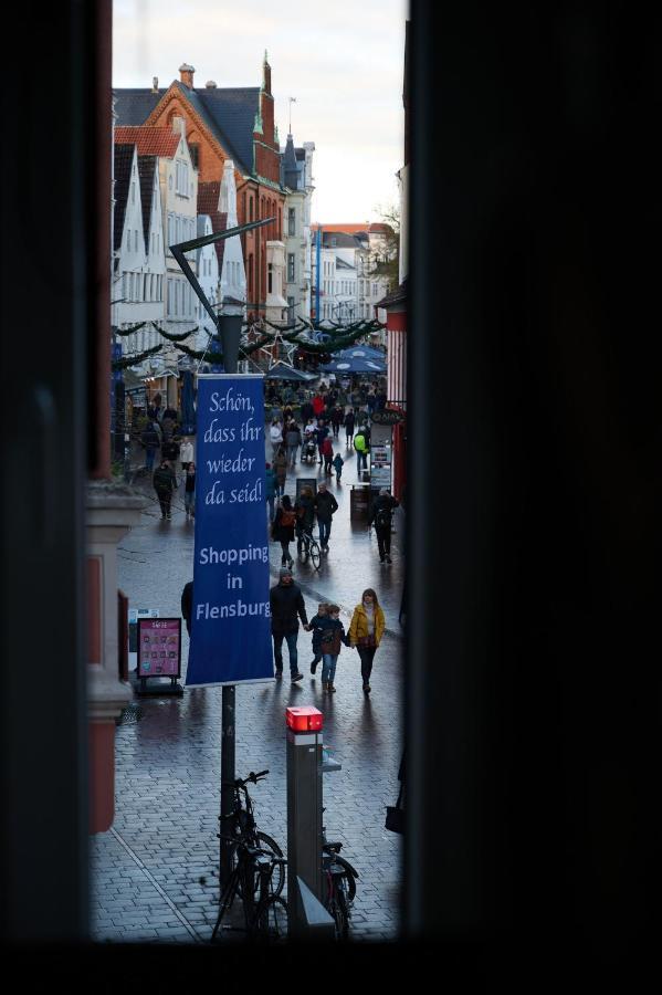 Ferienwohnung Stadtblick Flensburg Buitenkant foto